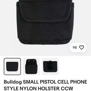 Bulldogs Small Piatol  Cell Phone Holster 5 1/2 X 4 1/2 X 1 NWOT
